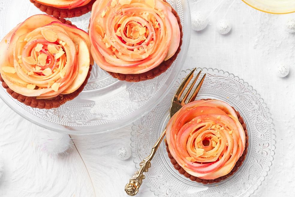 Roses pommes amandine