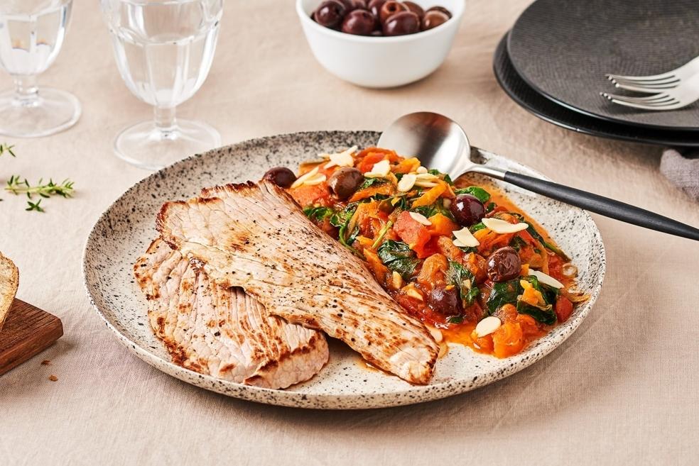 Escalopes de veau à la provençale
