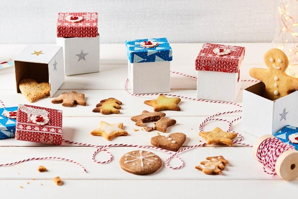 Biscuits de Noël pour un calendrier de l’Avent Home Made