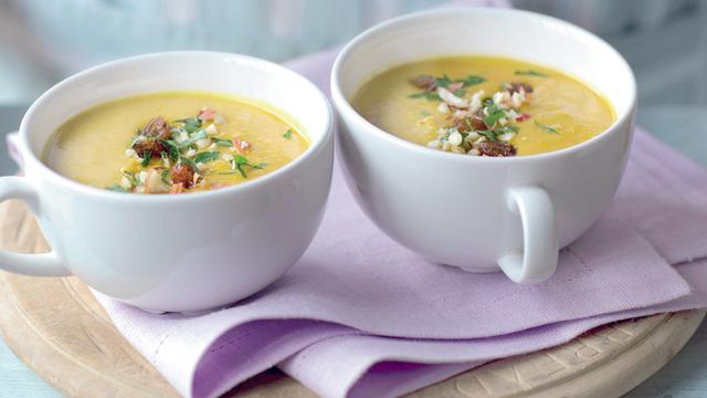 Soupe de curry à l’indienne