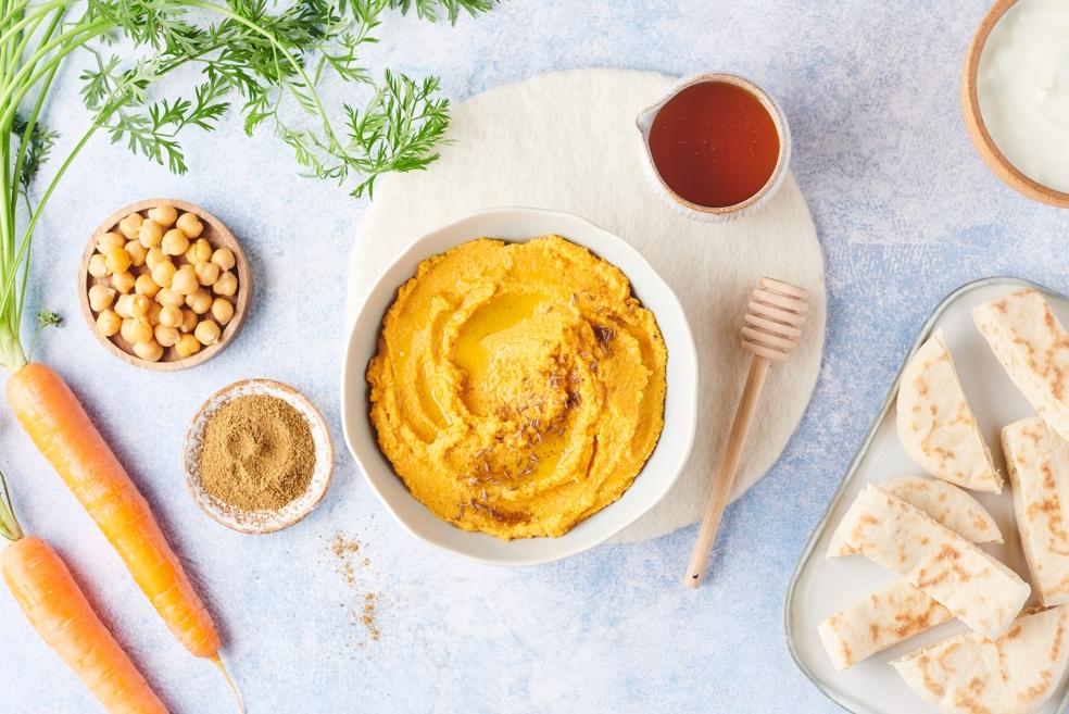 Houmous de carottes