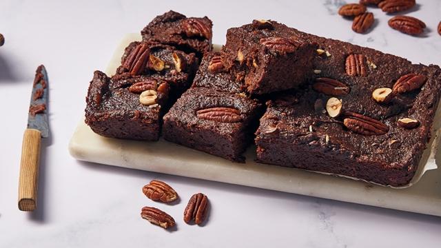 Brownie vegan à la patate douce