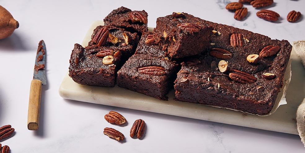 Brownie vegan à la patate douce