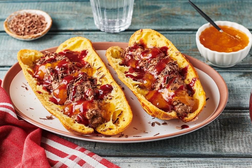 Hot dog en trompe l'œil