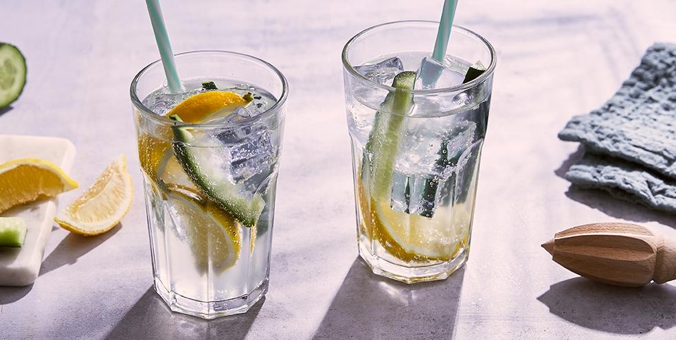 Limonade au concombre