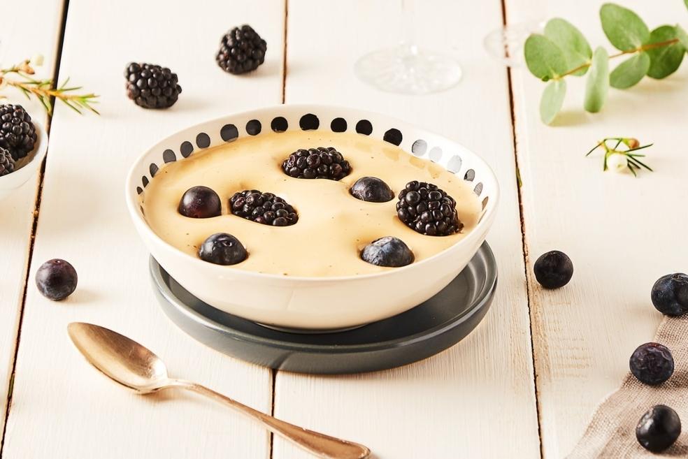 Sabayon à la bière brune