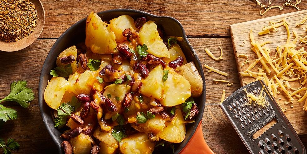 Pommes de terre au four façon tex-mex