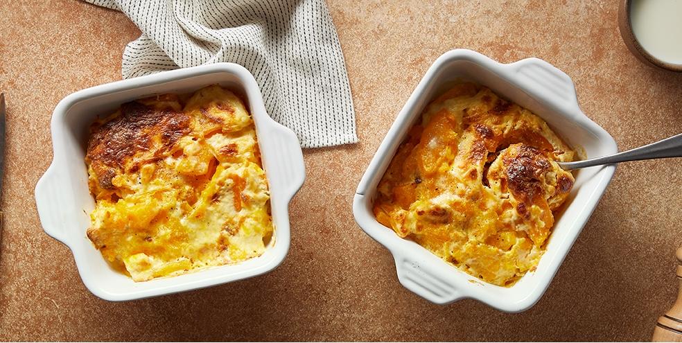 Gratin dauphinois de butternut