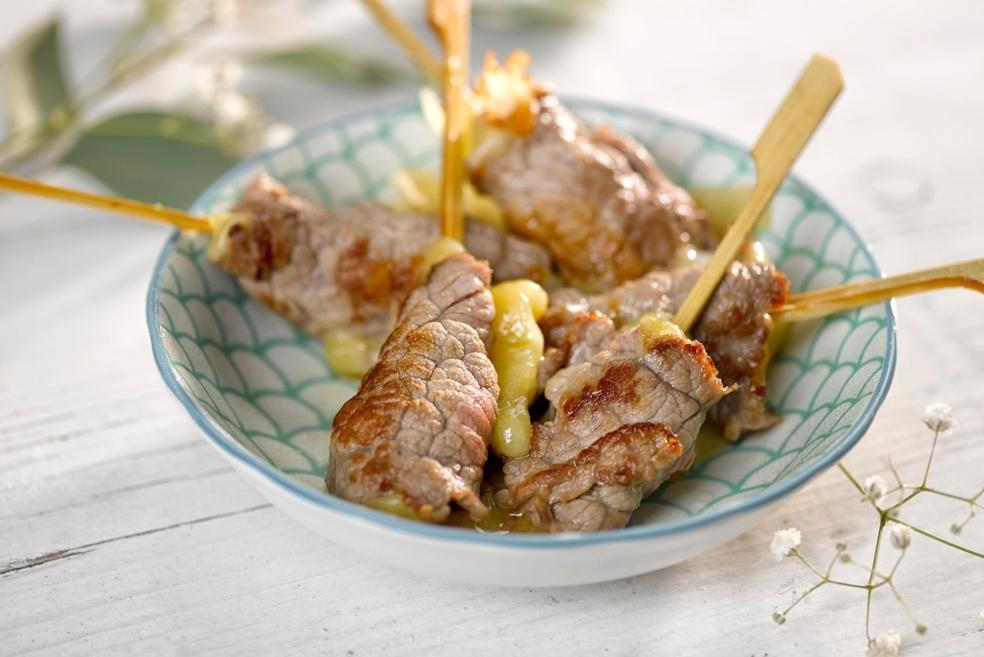 Yakitori bœuf fromage