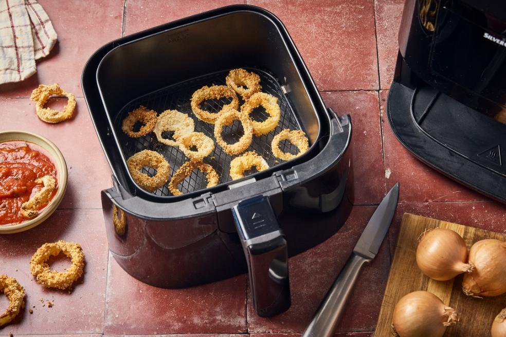 Oignons rings à la friteuse à air chaud
