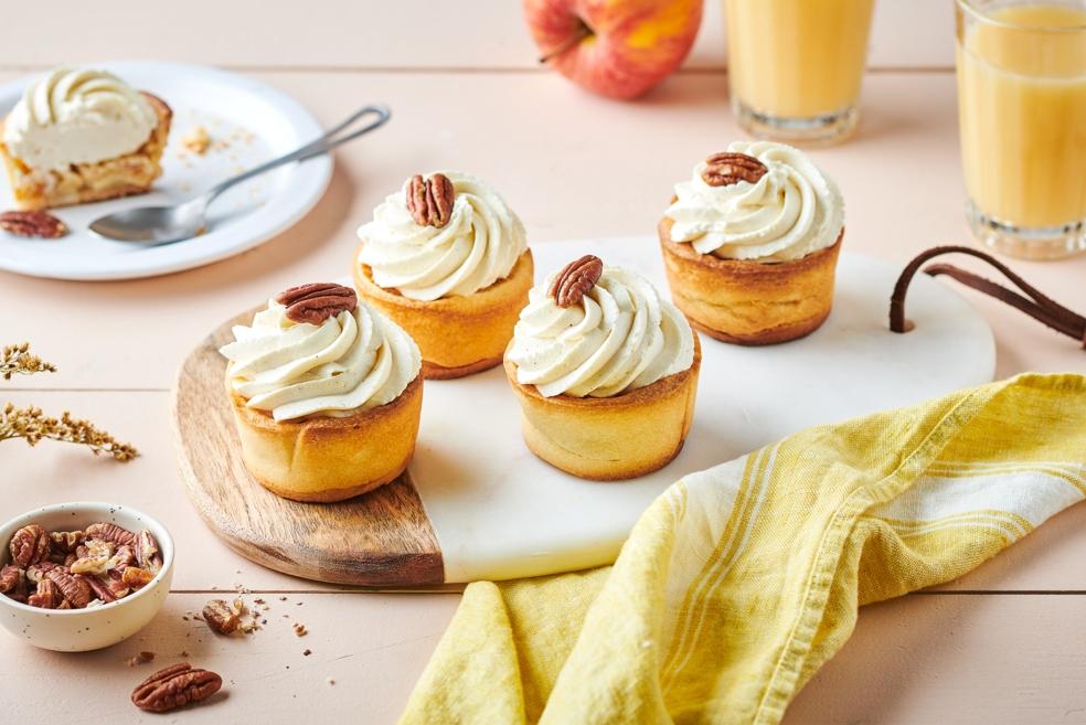 Apple pie cupcakes
