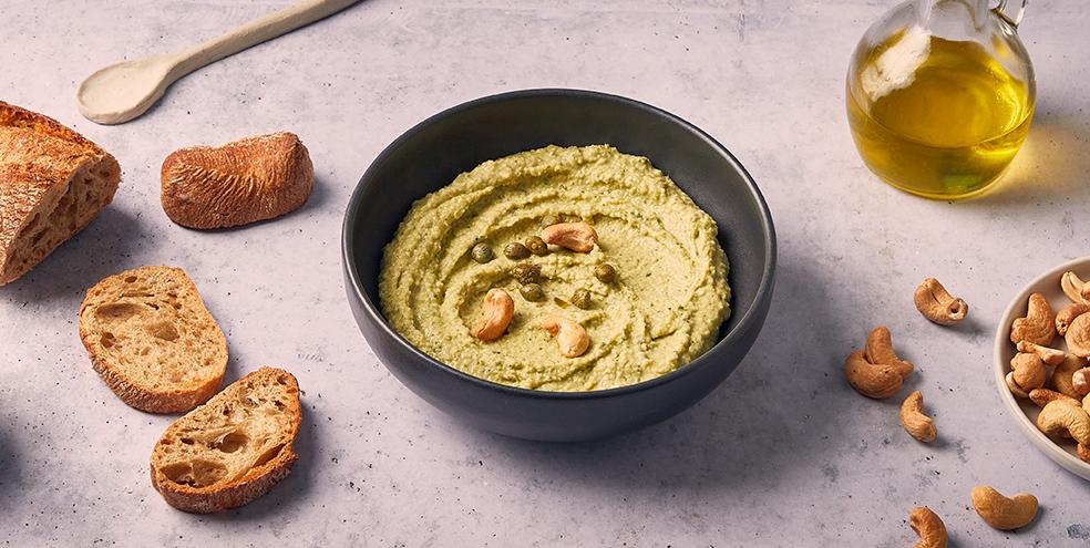 Tartinade noix de cajou aux câpres