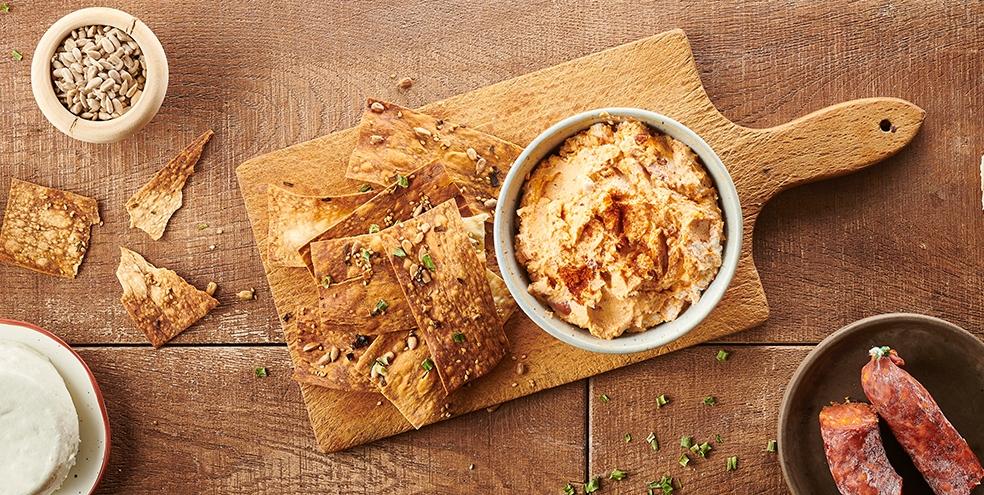 Tartinable chèvre chorizo