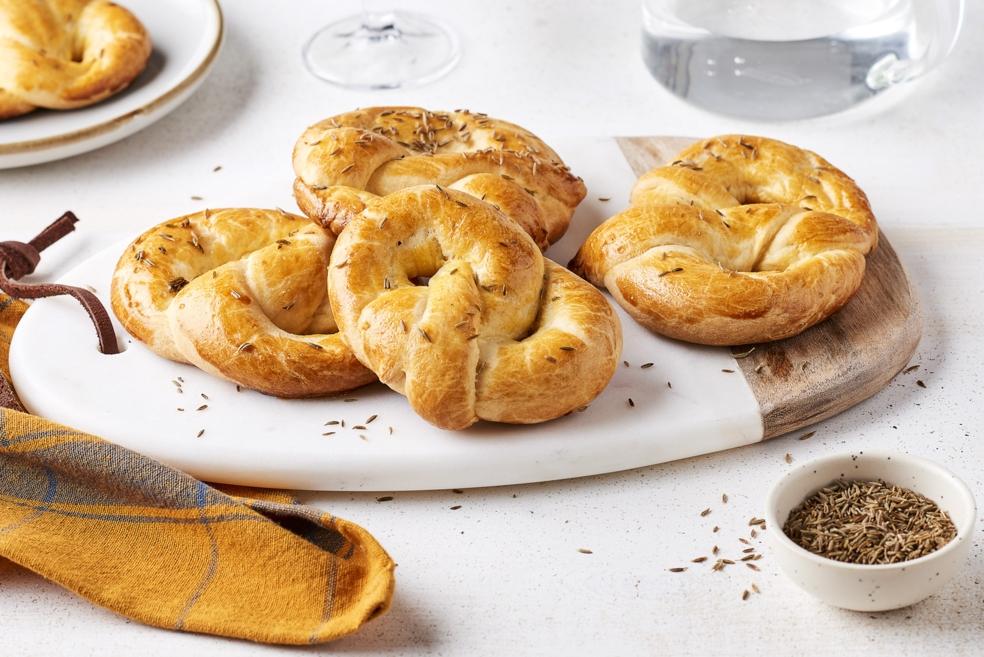 Bretzel au cumin