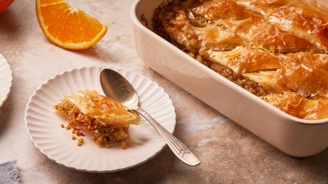 Baklava à l’orange