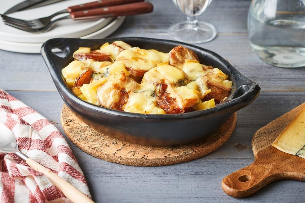 Morbiflette à la saucisse de Morteau