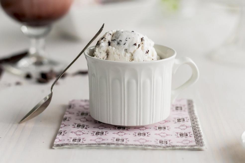 Stracciatella, crème glacée italienne au Monsieur Cuisine