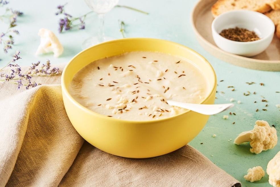 Velouté de chou-fleur au cumin