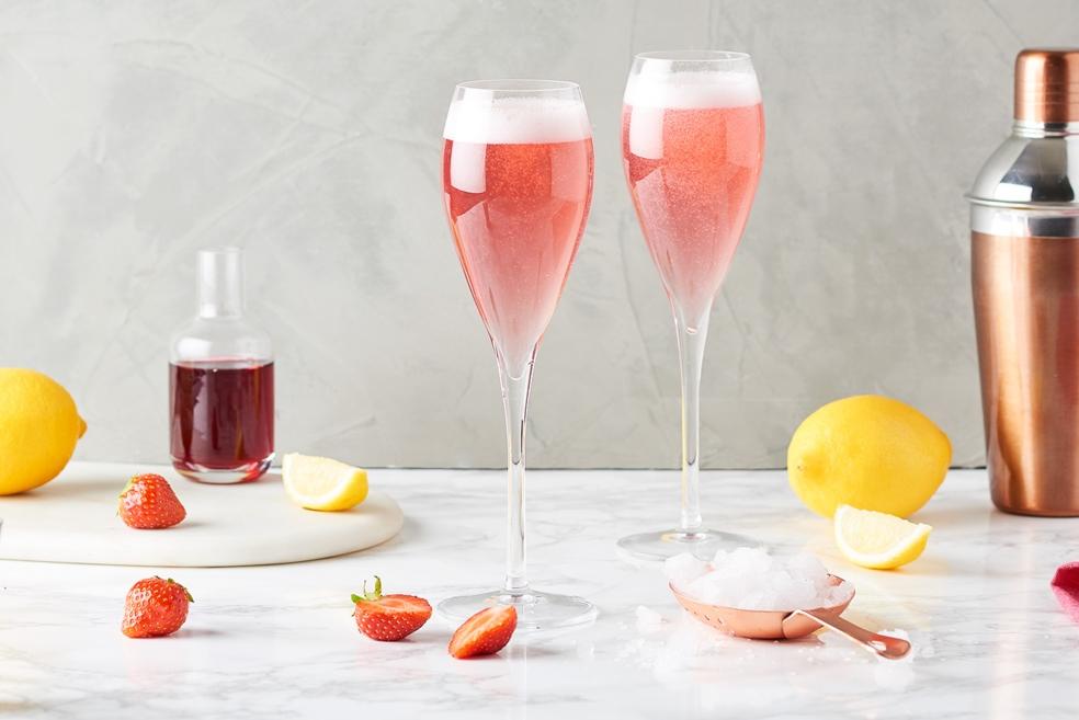 French grenadine Gin