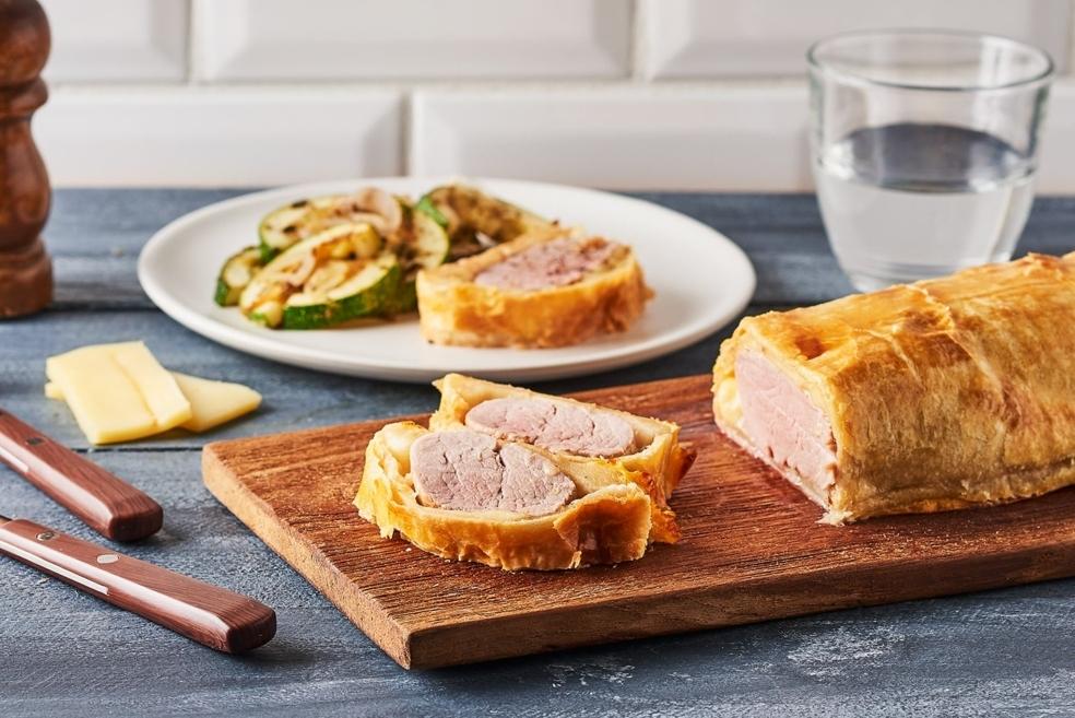 Filet mignon en croûte de raclette