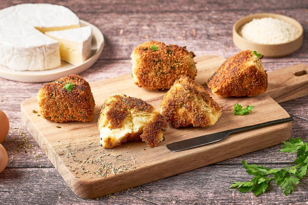 Bouchées de camembert aux herbes fraîches