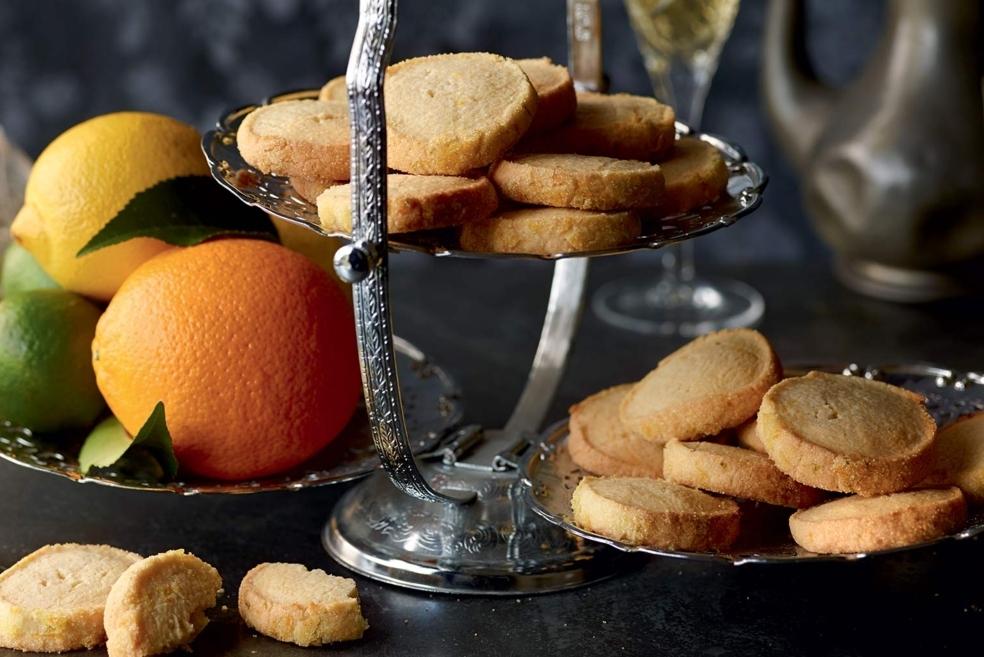 Biscuits aux amandes et agrumes