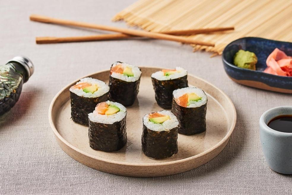 Makis saumon avocat