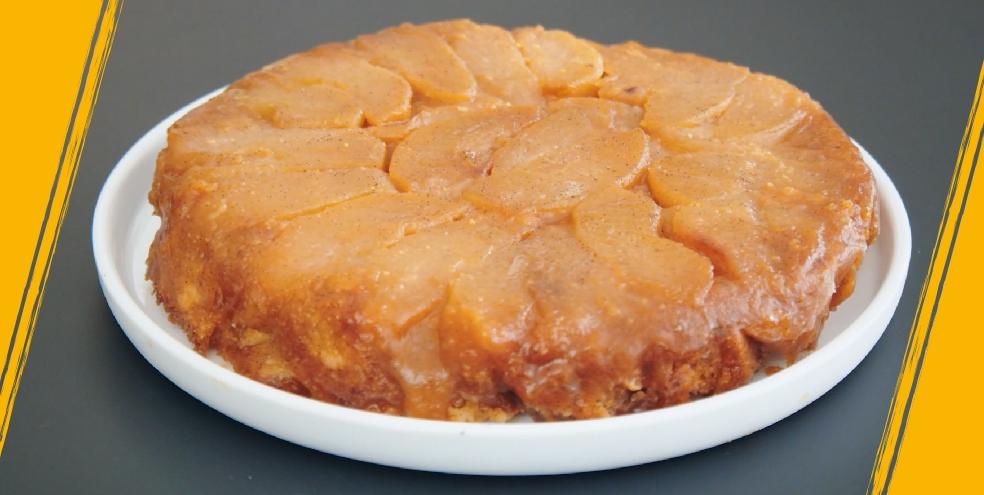 Crumble aux pommes façon tatin