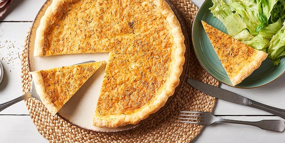 Tarte italienne au Provolone et herbes de Provence