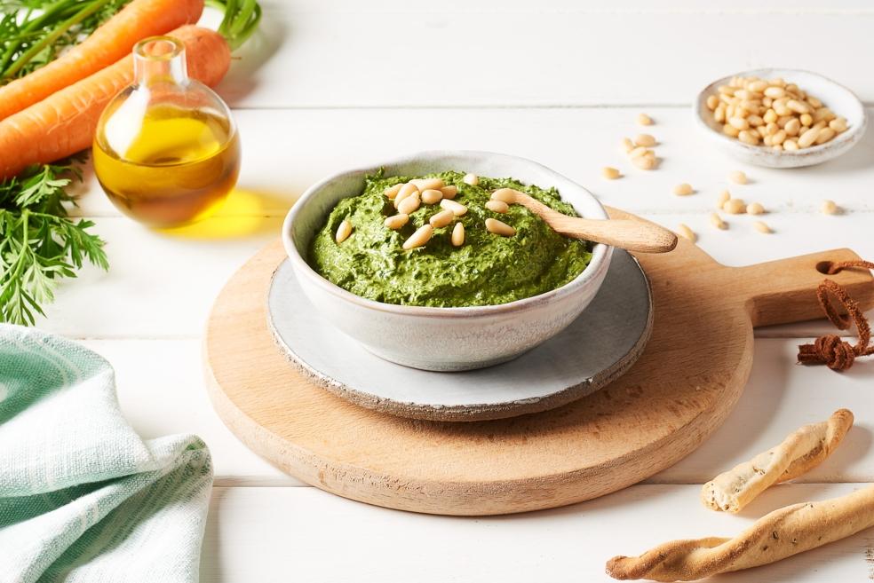 Pesto de fanes de légumes