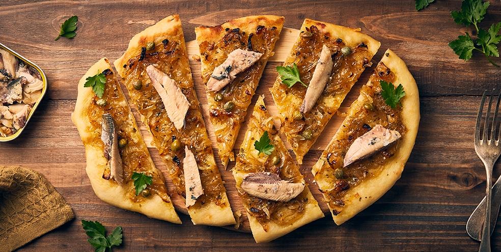 Pissaladière aux sardines