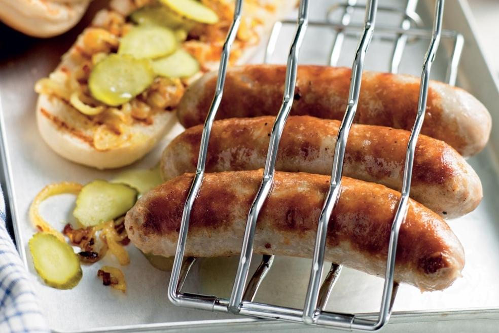 Hot dog grillé