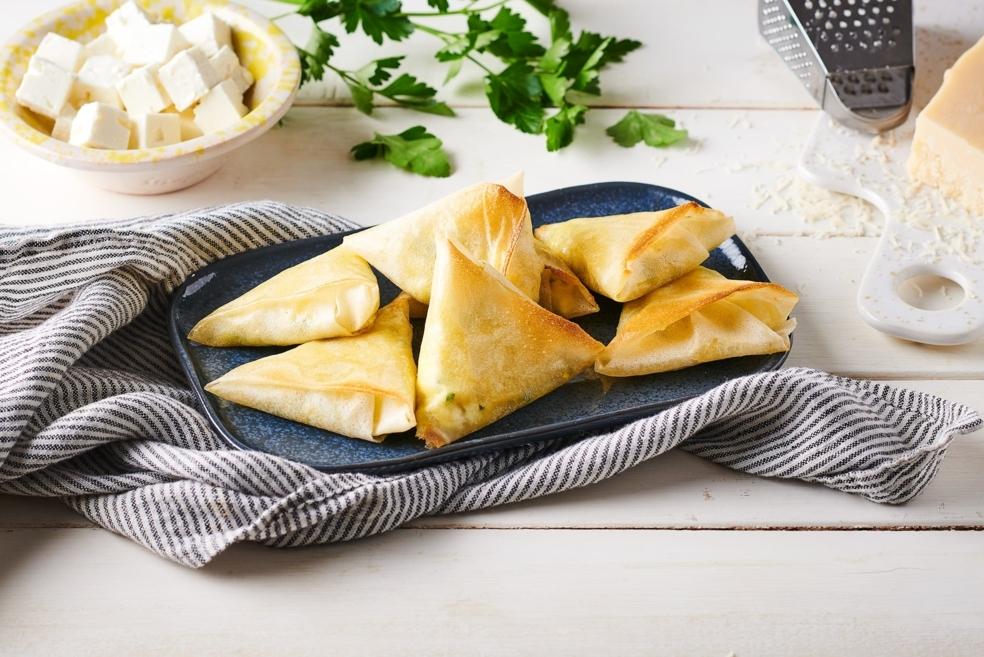 Samossas grecs - Tyropitakia