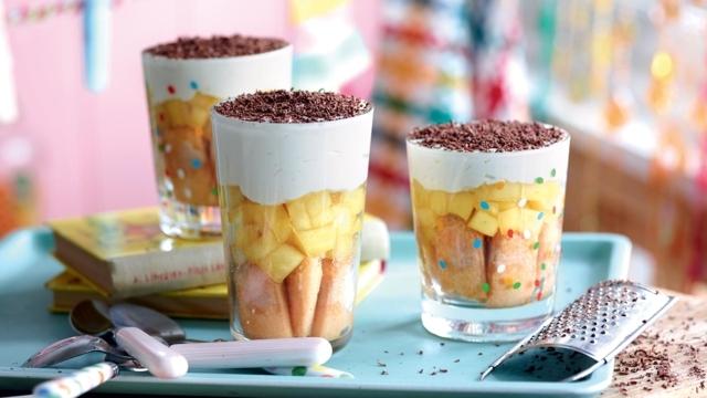 Tiramisu à la pomme pour les enfants