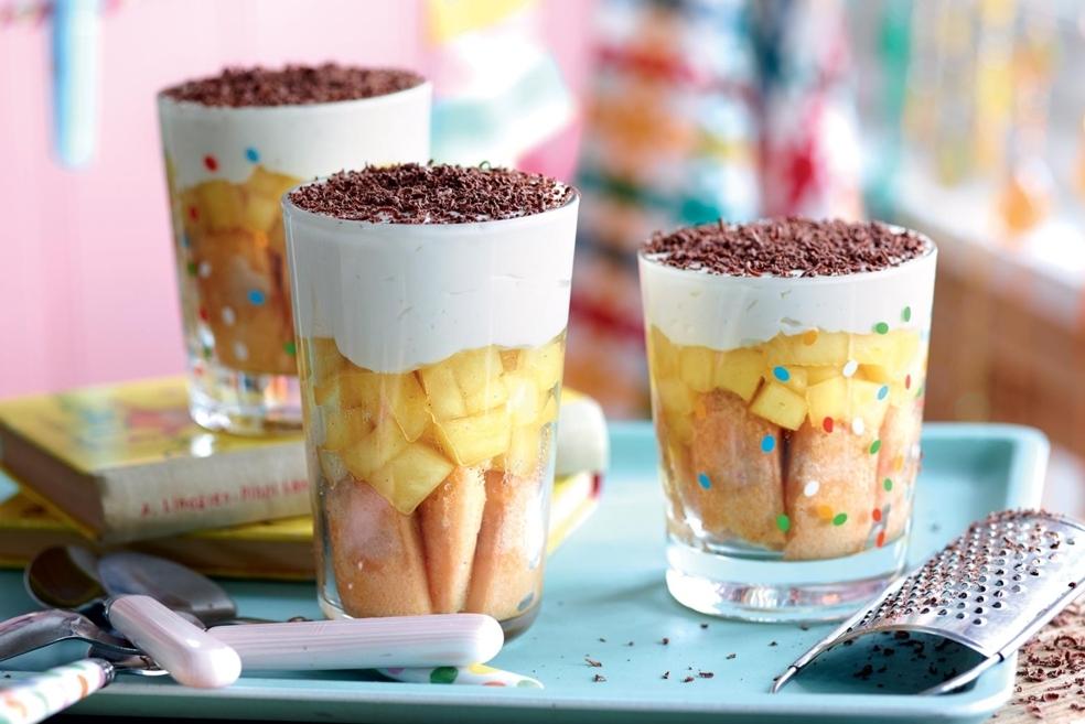 Tiramisu à la pomme pour les enfants