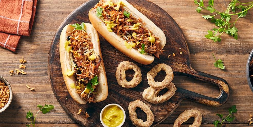 Hot Dog au Pulled Pork