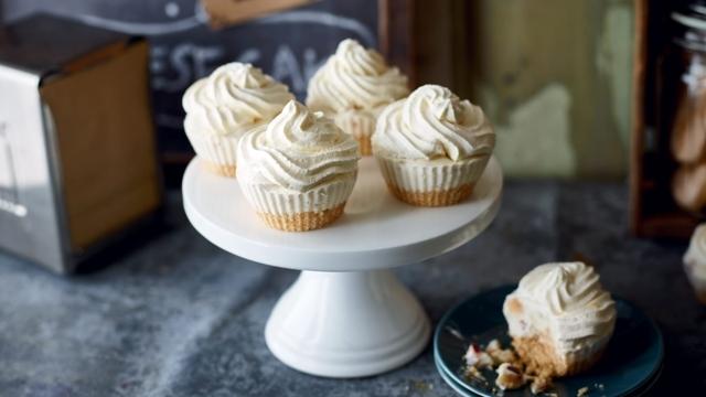 Muffins aux prunes façon cheesecake