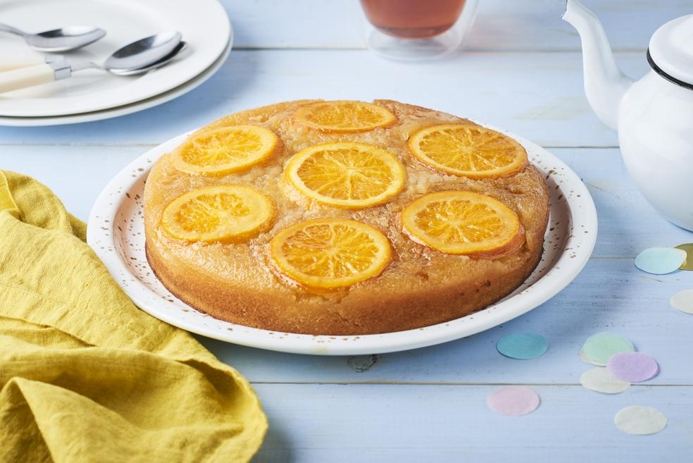 Gâteau renversé aux mandarines