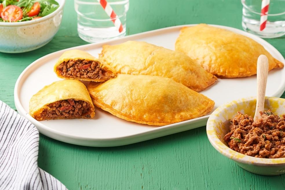 Empanadas au chorizo et tomates séchées