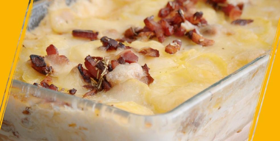 Gratin dauphinois version montagnarde