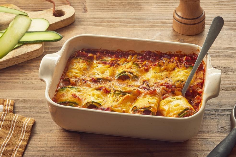 Enchiladas de courgettes