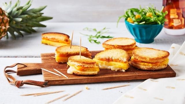 Grilled-cheese hawaïen