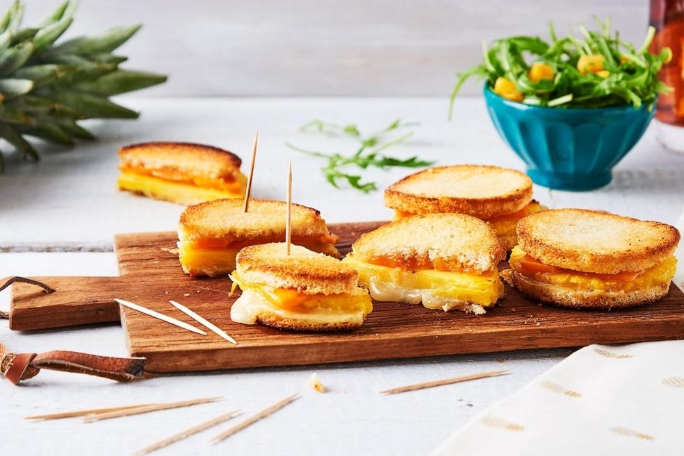 Grilled-cheese hawaïen
