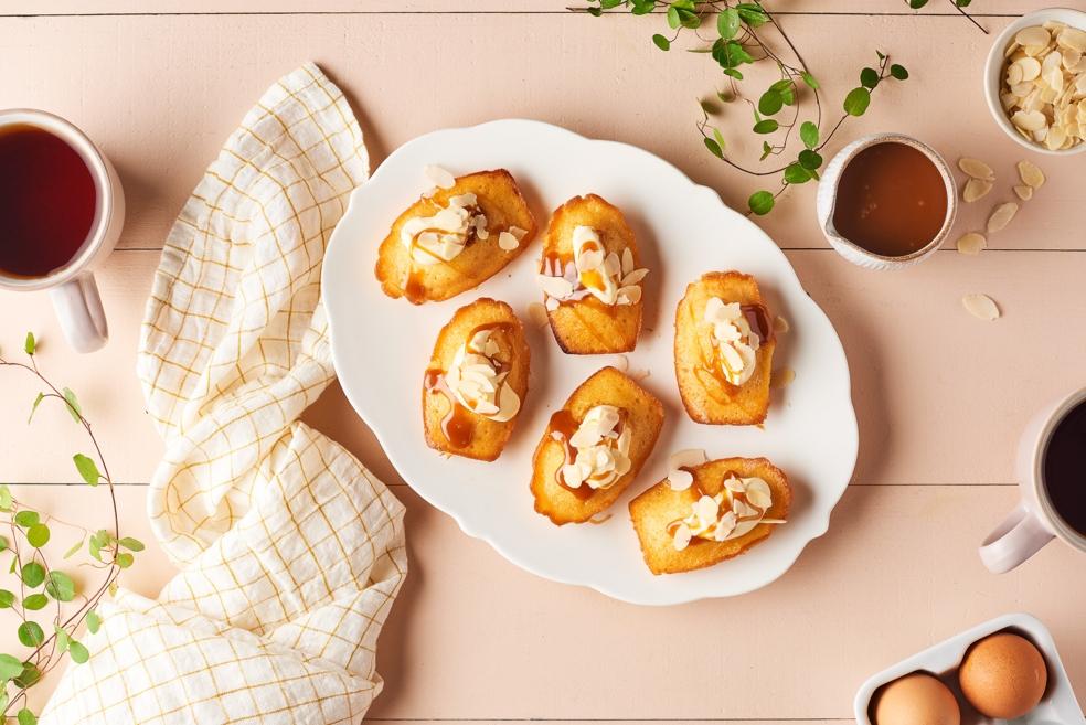 Madeleine façon pain perdu