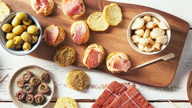 Plateau de tapas espagnols