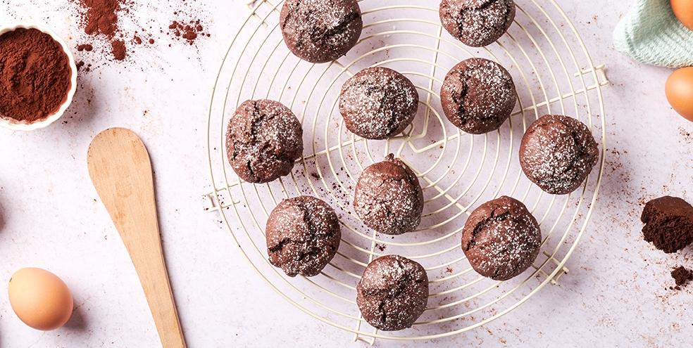 Crinkles au chocolat