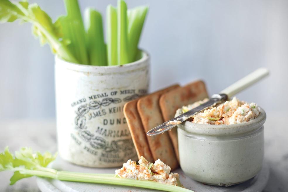 Crème de Brie et céleri à tartiner