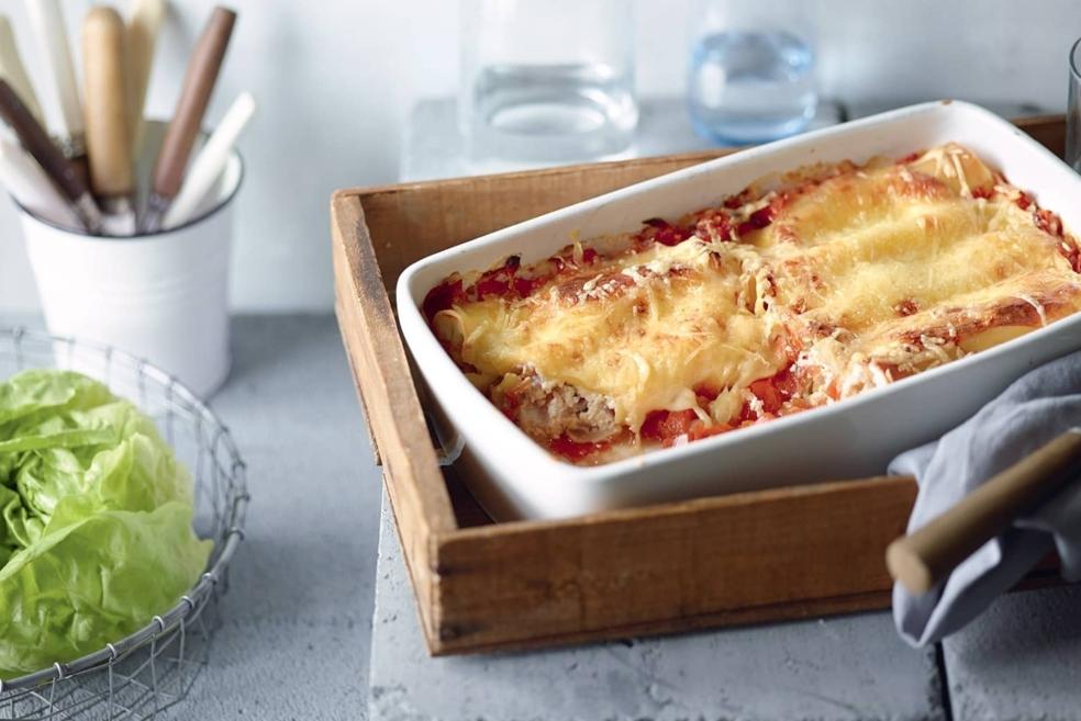 Cannelloni végétariens à la ricotta
