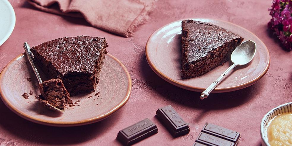 Fondant au chocolat sans sucre ni beurre