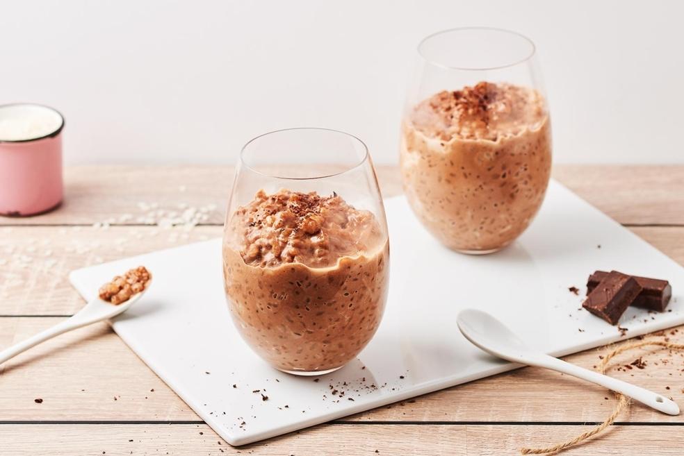 Riz au lait au chocolat